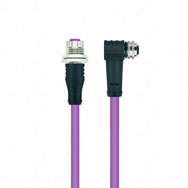 MG M12 CANOpen Cable 0 to 90 deg 2 Metre