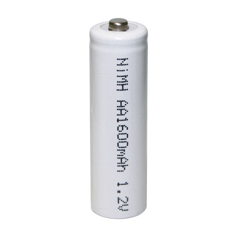 1.2V 1600mAh NiMH AA Raised Button Continuous Current Type