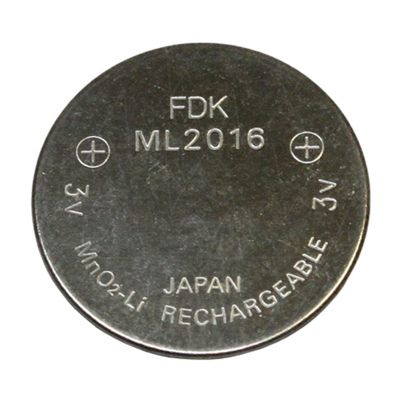 ML2016 FDK Rechargeable Lithium Coin Cell Battery