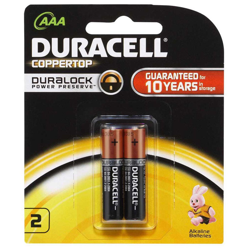 Duracell Coppertop AAA2
