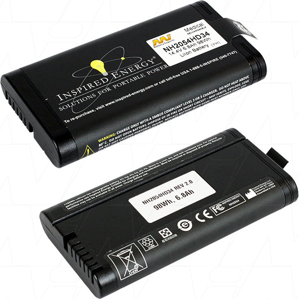 NH2054HD34 14.4V 6.8Ah 98Wh Smart Battery