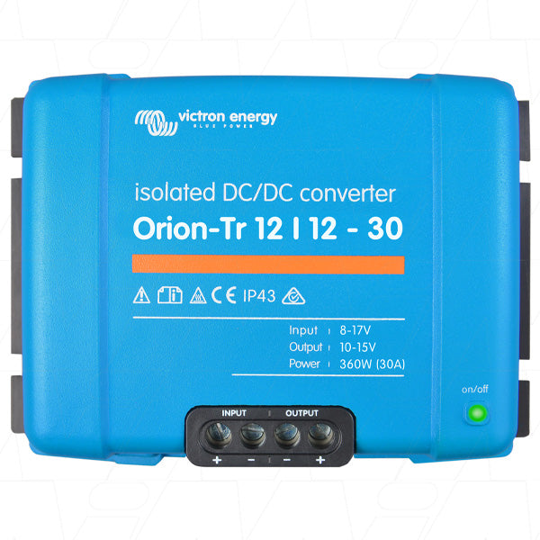 DC to DC Converter 30A Galvanic Isolated 8-17VDC Input to 10-15VDC Adjustable ORI121240110