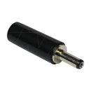 1.3mm ID DC Plug (9mm Barrel Short Shaft). Centre positive.