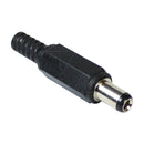 2.5mm ID DC Plug (9mm Barrel Short Shaft). Centre positive.