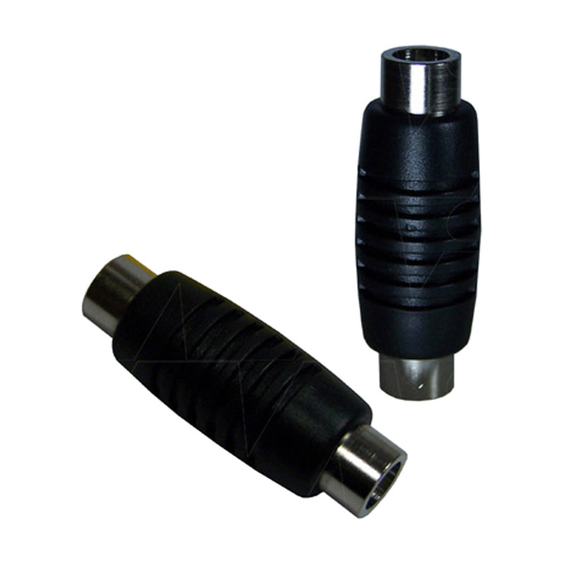 Converts 2.5mm DC socket to 2.5mm DC socket adaptor