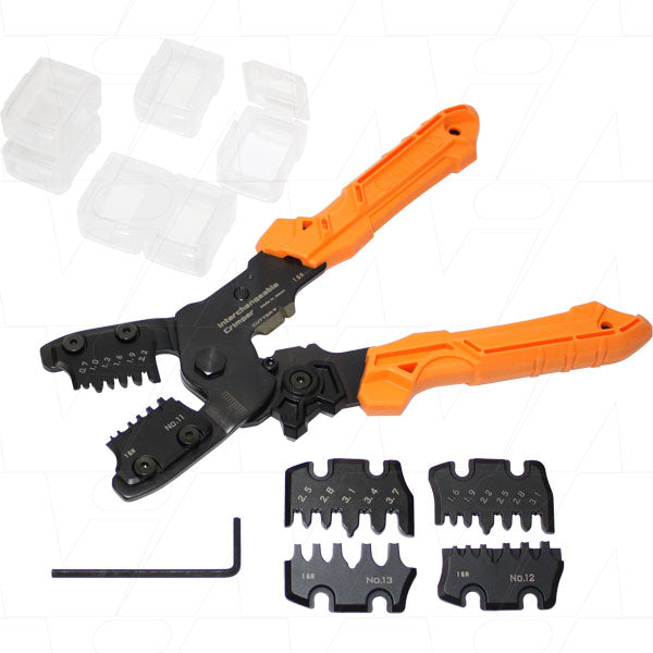 Full Universal Micro Connector Terminal Crmping Kit Set With Die Set PAD-11S/12S/13S