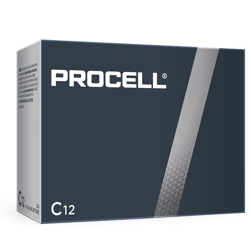 Duracell Procell Industrial C size 1.5V PC1400 Bulk Box of 12 - Battery Specialists