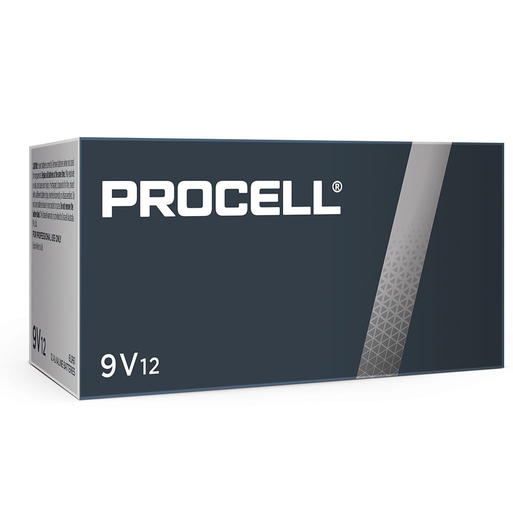 PC1604 Procell General Purpose 9V Bulk Box of 12 - devices that need c