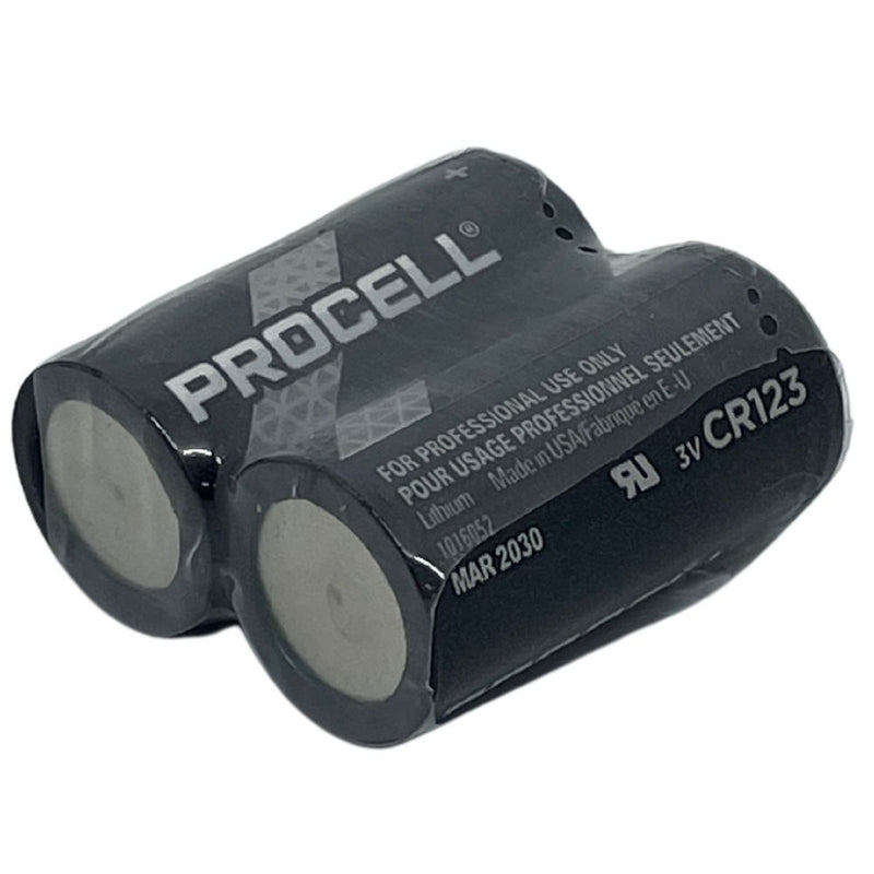 Duracell PROCELL CR123A 3V Lithium Battery Shrink Pack of 2