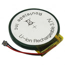 Rechargable Lithium Ion Battery Coin Cell 3.7V 500mAh + PCM + Molex Connector