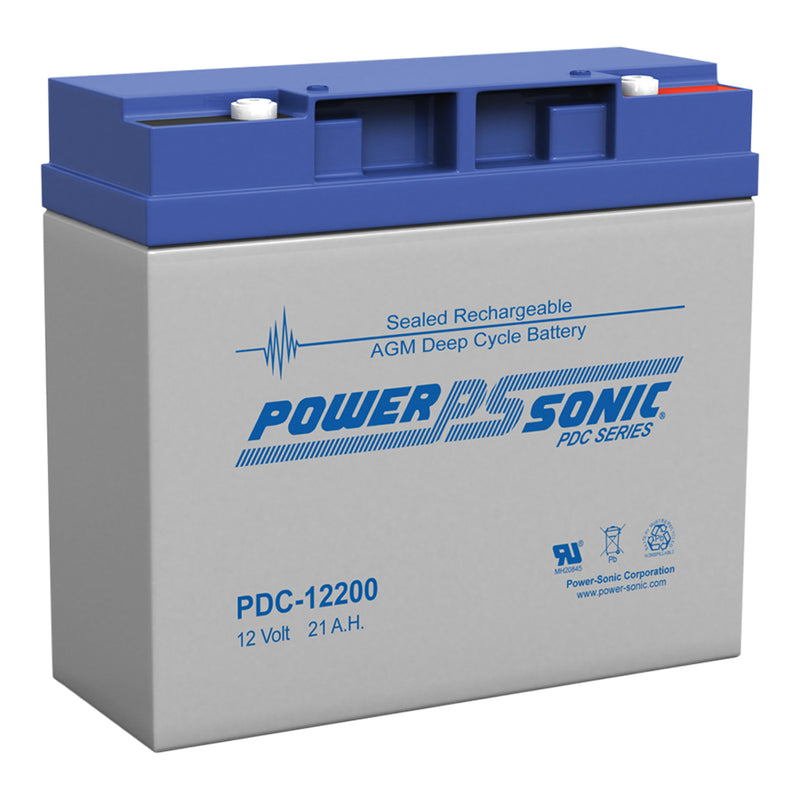 Power-Sonic 12v21 ah C20 Cyclic AGM