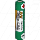 2.4V 210mAh NiMH Pager battery