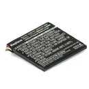 HTC One X; One XT 3.8V 1800mAh Li-Pol
