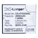 Stryka Battery to suit HTC Desire 520 3.8V 2000mAh Li-ion