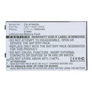 Stryka Battery to suit I-Mate X9000 3.7V 1500mAh Li-ion