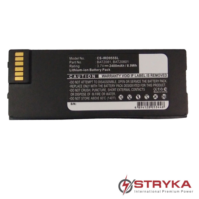 Stryka Battery to suit IRIDIUM 9555 3.7V 2400mAh Li-ion