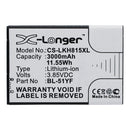 Battery to suit LG BL-51YF 3.85V 3000mAh Li-ion
