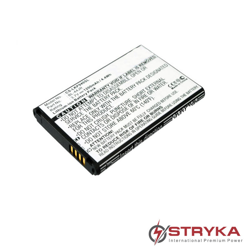 Stryka Battery to suit LG Prada 3.7V 1200mAh Li-ion