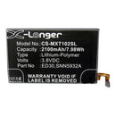 Stryka Battery to suit MOTOROLA ED30 3.8V 2100mAh Li-Pol