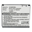 Stryka mobile phone battery for MOTOTOLA BX40, BX50 3.7V 720mAh Li-ion