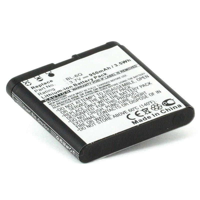 NOKIA BL-6Q 3.7V 950mAh Li-ion