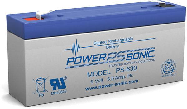 Power-Sonic PS 6 volt 3.5 ah