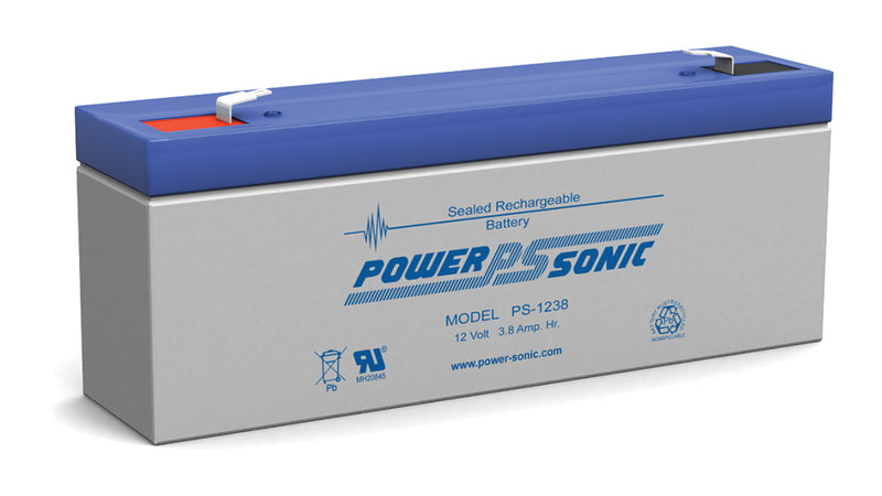 Power-Sonic PS 12 volt 3.8 ah F1