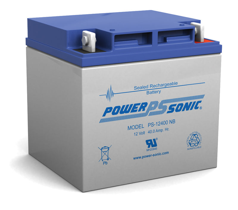 Power-Sonic PS 12 volt 40 ah NB