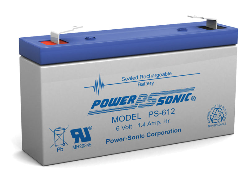 Power-Sonic PS 6 volt 1.4 ah