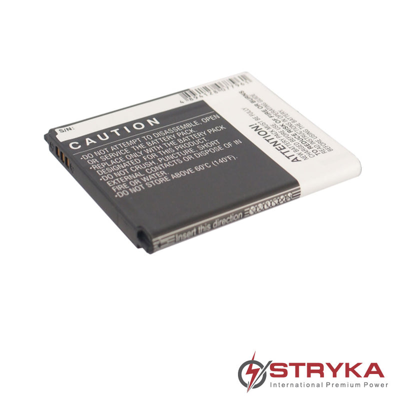 Stryka Battery to suit SAMSUNG Galaxy Ace 3 3.8V 1500mAh Li-ion