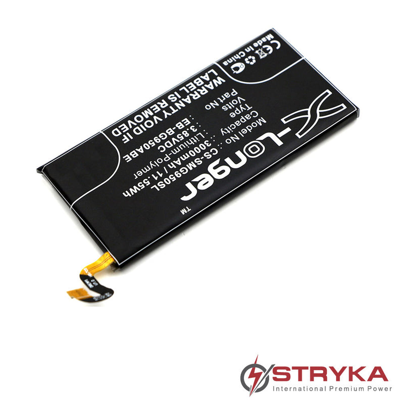 Stryka Battery to suit SAMSUNG Galaxy S8 3.85V 3000mAh Li-Pol
