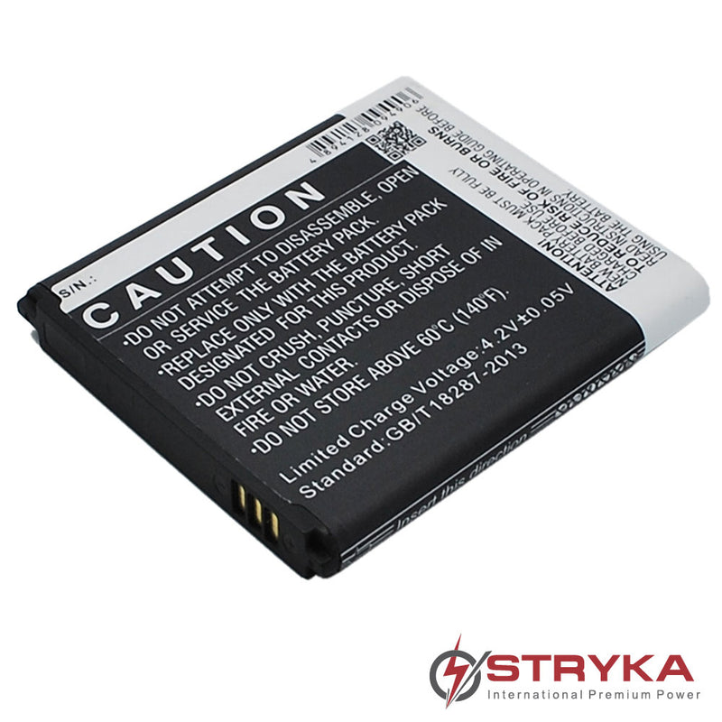 Stryka Battery to suit SAMSUNG Galaxy Core 2 3.7V 2000mAh Li-ion