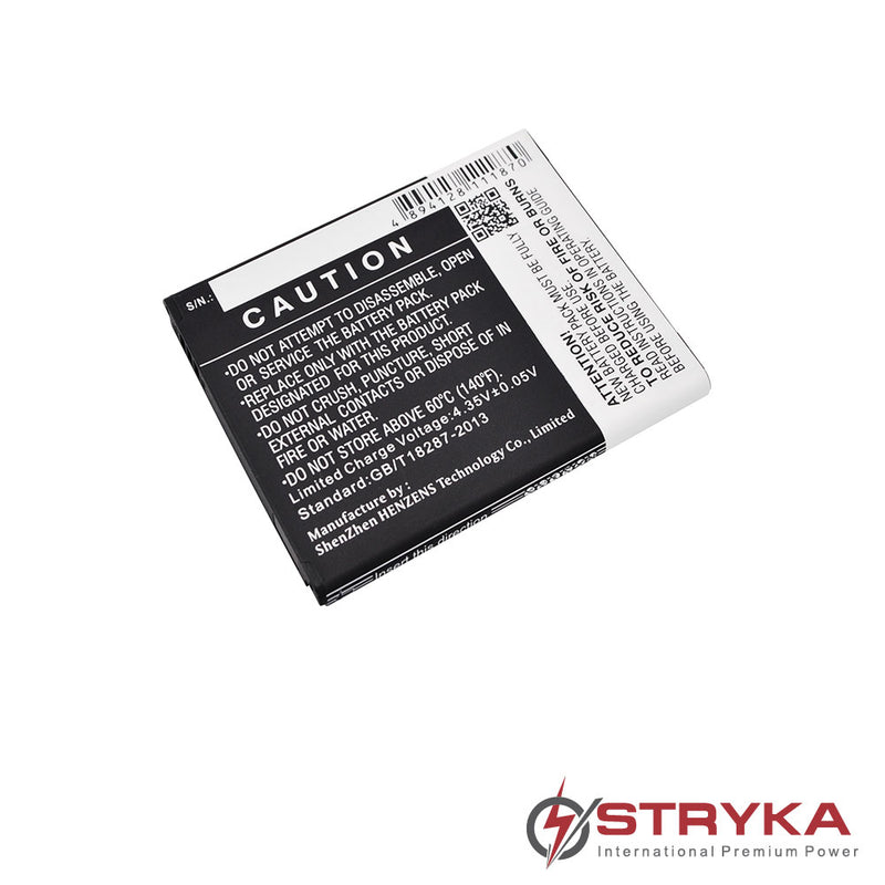 Stryka Battery to suit Samsung J1 Ace VE 3.8V 1800mAh Li-ion