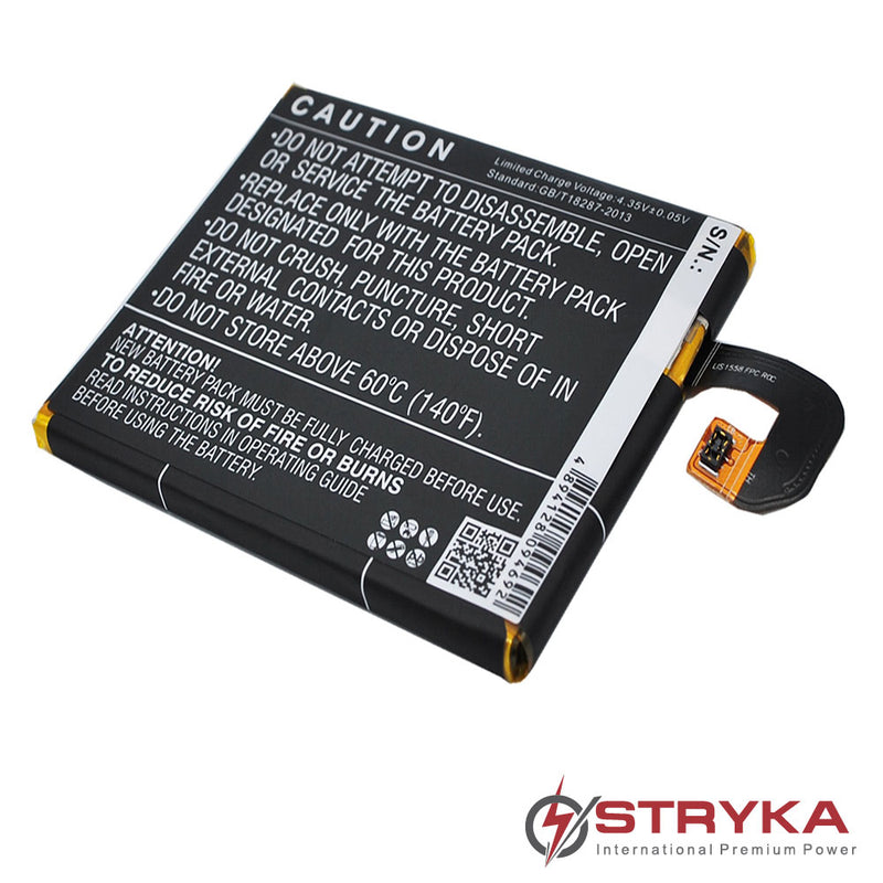 Stryka Battery to suit SONY ERICSSON Xperia Z3 3.8V 3100mAh Li-Pol