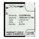 SONY ERICSSON BA700 3.7V 1550mAh Li-ion