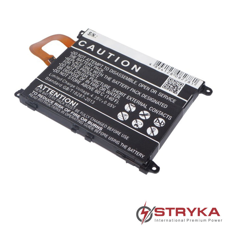Stryka Battery to suit Sony Ericsson Xperia Z1 LTE 3.8V 3000mAh Li-Pol