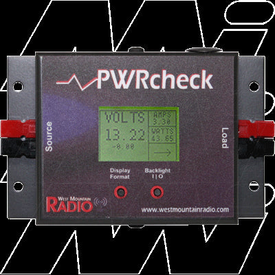 PWRcheck West Mountain Radio Int. DC Power Analyser-Watt Meter-Data Logger-Electricity Monitor