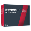 Procell INTENSE Power PX1300 D Size Battery 1.5V Alkaline Bulk Box of 12 - devices that need bursts of power