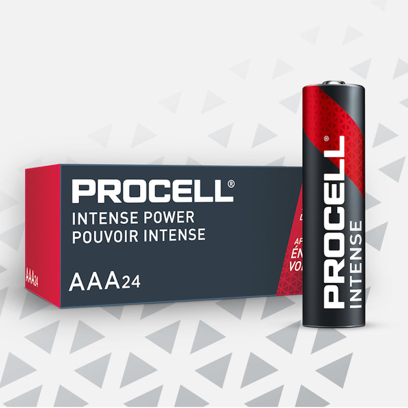 Procell INTENSE Power PX2400 AAA Battery 1.5V Alkaline Box of 24 - Bulk