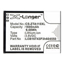 Stryka Battery to suit ZTE Blade A112 3.8V 1600mAh Li-ion