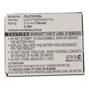 ZTE-TELSTRA F158; F159; X185 3.7V 1700mAh Li-ion