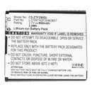 TELSTRA-ZTE T20 Flip 3.7V 800mAh Li-ion