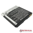Stryka mobile phone battery for TELSTRA-ZTE 3.7V 1500mAh Li-ion