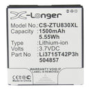 Stryka mobile phone battery for TELSTRA-ZTE 3.7V 1500mAh Li-ion