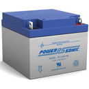 Power-Sonic PS Series Battery PS 12 volt 26 ah NB PS12260