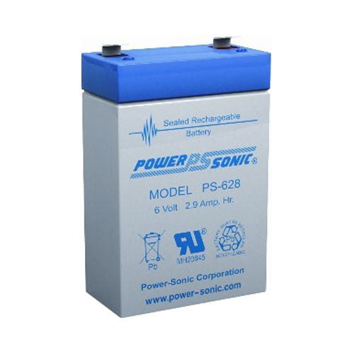 Power-Sonic PS Series Battery PS 6 volt 2.8 PS628