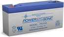 Power-Sonic PS Series Battery PS 6 volt 3.5 ah PS630