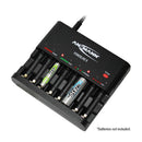 Ansmann 1-8 Cell AA-AAA NiCd-Ni-MH Charger w-Tester, Discharger & USB Output