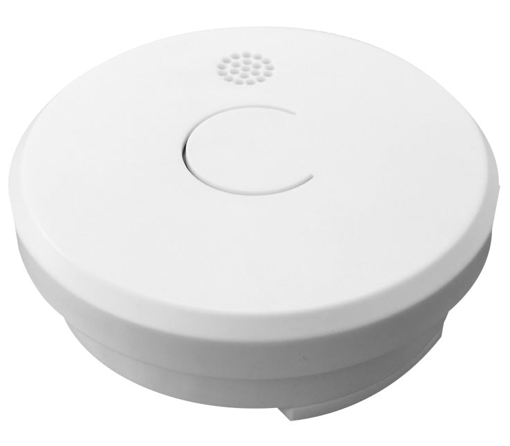 9V battery stand-alone smoke alarm - Red Smoke Alarms: