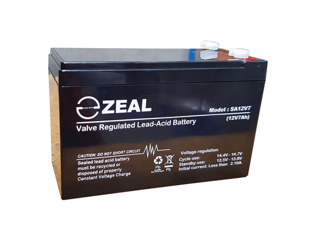 Zeal AGM 12V 7AH Battery